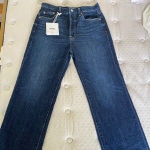 NEW Petite Cassie High Rise Wide Leg in Cultivate PISTOLA